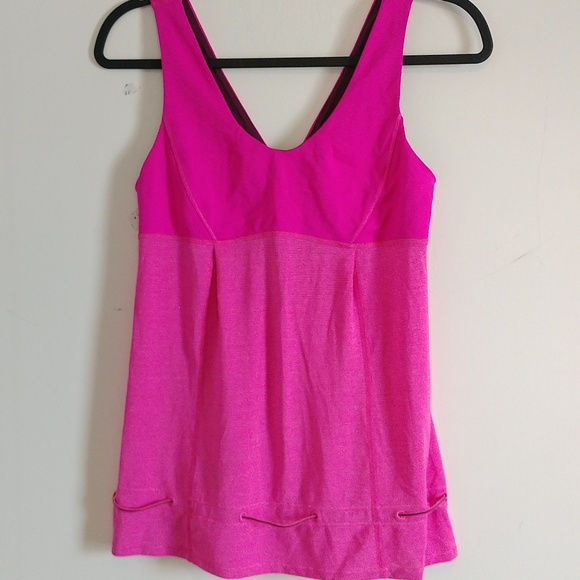 Lululemon Hustle & Bustle TankHeathered Raspberry Glo Light / Raspberry Glo Li - Picture 5 of 15